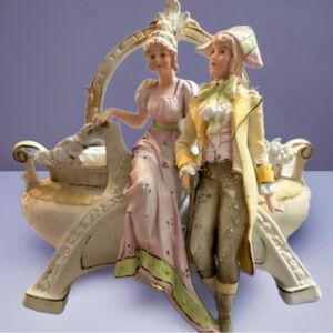 Grafenthal Germany Carl Schneider 9607 Large Porcelain Figurine 1879-1885